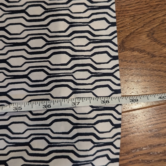 Ann Taylor dress blue and white sleeveless size 8 - Picture 7 of 7